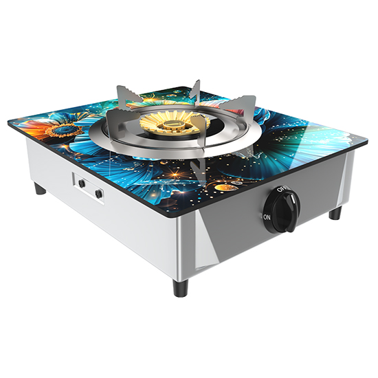 Jamuna JGS-NB01G Dreamy LPG/NG Brass Burner Gas Stove